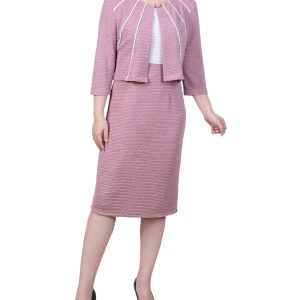 NY Collection Petite 2 Piece Dress Set