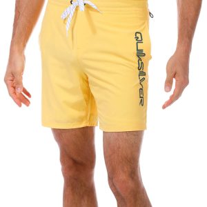 Quiksilver Men's Solid Bandit Volley Shorts