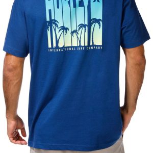 Hurley Men's Kingston Logo Graphic T-Shirt