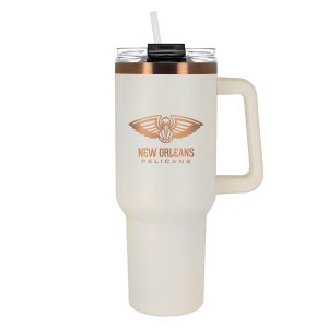 NBA New Orleans Pelicans Creme & Copper 40 oz. Colossus