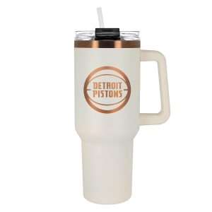 NBA Detroit Pistons Creme & Copper 40 oz. Colossus