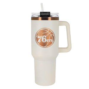 NBA Philadelphia 76ers Creme & Copper 40 oz. Colossus