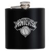 NBA New York Knicks 6 Oz. Stealth Laser Etched Hip Flask