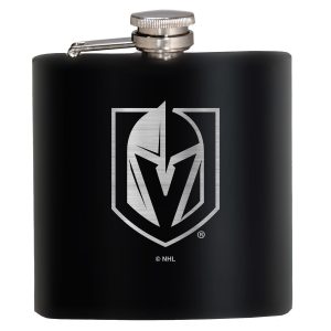 NHL Vegas Golden Knights 6 Oz. Laser Etched Hip Flask