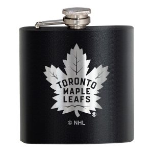 NHL Toronto Maple Leafs 6 Oz. Laser Etched Hip Flask
