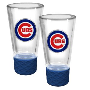 MLB Chicago Cubs 2 Pc. 4 Oz. Emblem Cheer Shot Glass