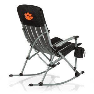 CLEMSON TIGERS NCAA Outdoor Rocking Camp Chair with Bag