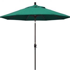 California Umbrella Pacific Trail 9' Bronze Pole Umbrella