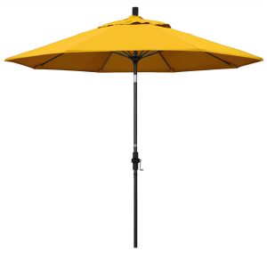 California Umbrella Sun Master 9' Black Pole Umbrella