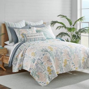 Levtex Home Ocean Meadow Reversible Quilt & Sham Set