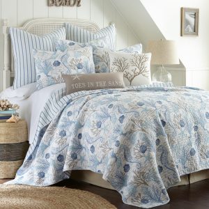 Levtex Home Galapagos Coastal Reversible Quilt & Sham Set
