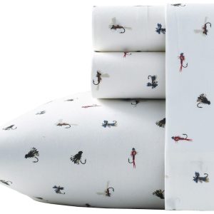 Eddie Bauer Fishing Flies Sheet Set