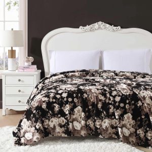 Betsey Johnson Vintage Floral Blanket