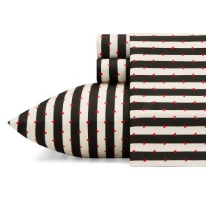 Betsey Johnson Wonderland Stripe Sheet Set