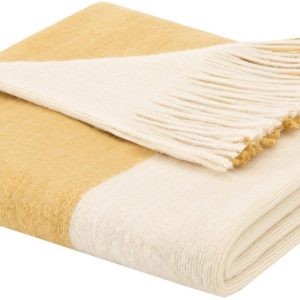 Ink + Ivy Stockholm Faux Cashmere Throw Blanket