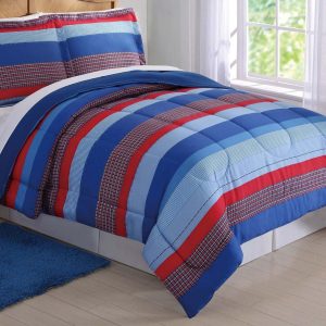 My World Kids Sebastian Stripe Comforter Set