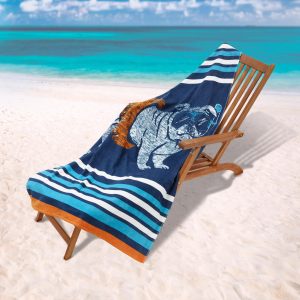 Izod Snorkel Time Beach Towel