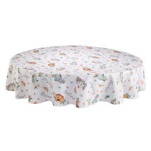 Avanti Grateful Patch 70 Inch Round Tablecloth
