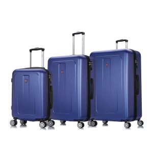 DUKAP Crypto Lightweight Hardside 3 pc Luggage Set