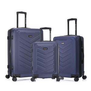 U.S. ARMY FOX 3-Piece TSA Lock Hard-Flex Luggage Set