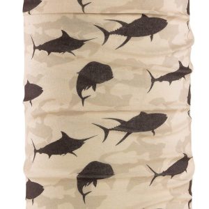 Flying Fisherman Mens Offshore Camo Sunbandit Face Mask