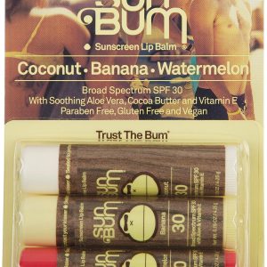 Sun Bum 3 Pk. Sunscreen Lip Balm