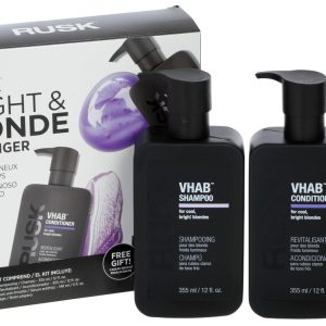 Rusk Bright & Blonde For Longer Hair Care Set