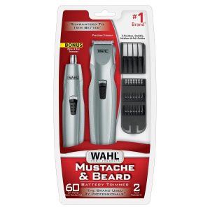 Wahl 12-Pc. Mustache & Bear Battery-Powered Trimmer