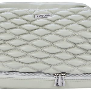Joan + David Solid Quilted Toiletry Bag Organizer