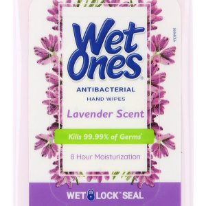 Wet Ones 20-Pack Lavender Scent Antibacterial Hand Wipes