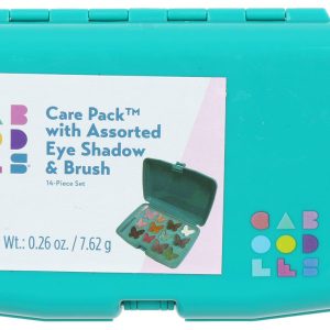 Caboodles Care Pack Set with Assorted Eye Shadow and Brush