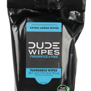 Dude Wipes Unscented Wipes - 18 Count