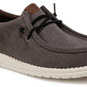 Hey Dude Mens Wally Bass Print Casual Shoes