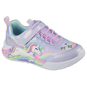 Skechers Girls S-Lights: Unicorn Chaser Sneakers