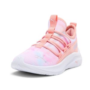 Puma Girls One4All Slip On Painted Clouds Sneakers