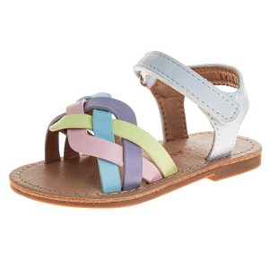 Laura Ashley Toddler Girls Multi Color Sandals