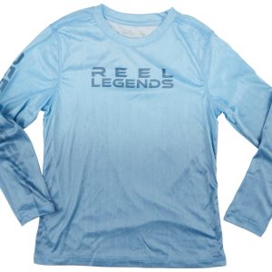Reel Legends Big Boys Long Sleeve Rash Guard