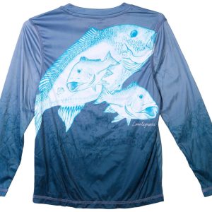 Reel Legends Big Boys Long Sleeve Reel Tec Shirt