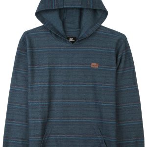 O'Neill Big Boys Bavaro Striped Long Sleeve Hoodie