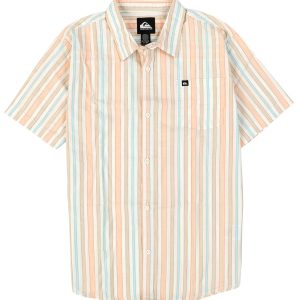 Quiksilver Big Boys Striped Button Down Shirt