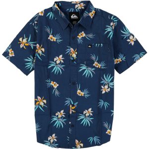 Quiksilver Big Boys Short Sleeve Button Down Shirt