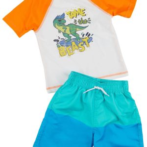 Floatmini Little Boys 2 Pc Swim Shorts Set
