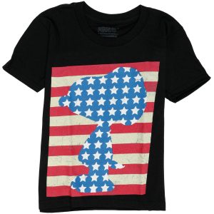 Little Boys Americana Snoopy Graphic T-Shirt