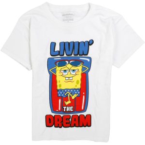 Spongebob Squarepants Big Boys Graphic T-Shirt