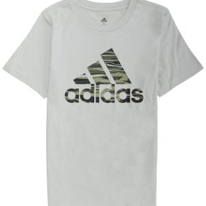 Adidas Big Boys Logo Graphic T-Shirt