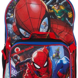 Spiderman 2 Pc Cooler Backpack with Lunch Pack Set