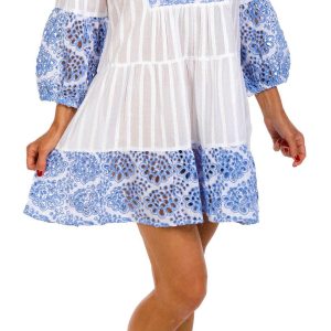 Dotti Womens Tiered Tunic Cover Up