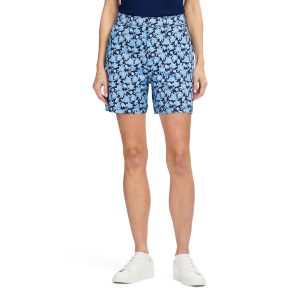 IZOD Womens Krystina Printed Twill Shorts