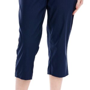 Coral Bay Golf  Womens 21 in. Solid Slimming Capris