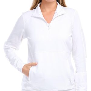 Puma Golf Womens Cloudspun Rockaway Golf 1/4 Zip